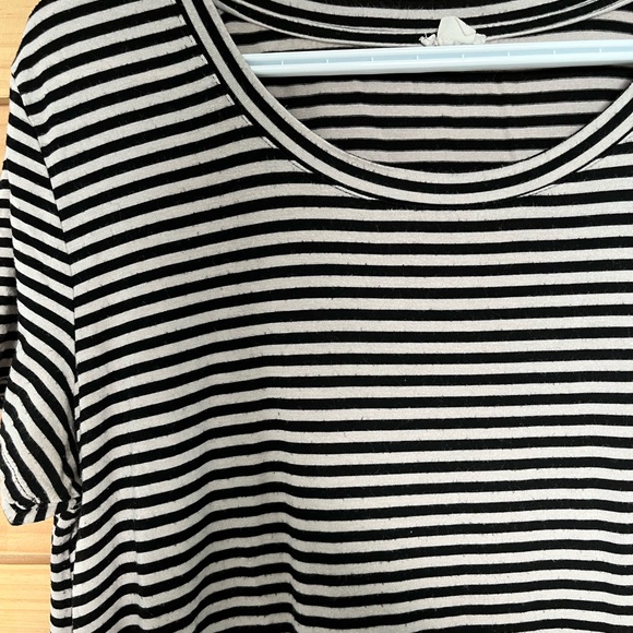 black and white striped tshirt dress! - Picture 3 of 3